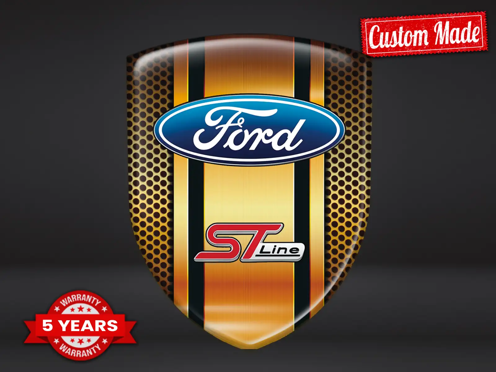 Ford Decal Autoadesive Look Esclusivo Premium Auto